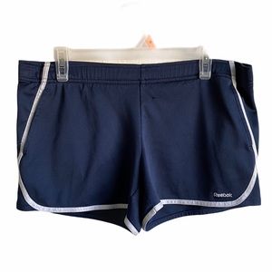 Reebok Athletic Blue Shorts Womens